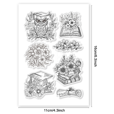 Custom PVC Plastic Clear Stamps DIY-WH0448-0587-1