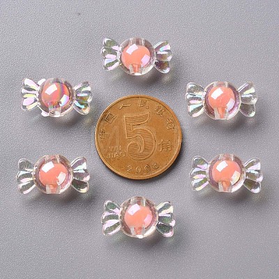 Transparent Acrylic Beads TACR-S152-03B-SS2109-1