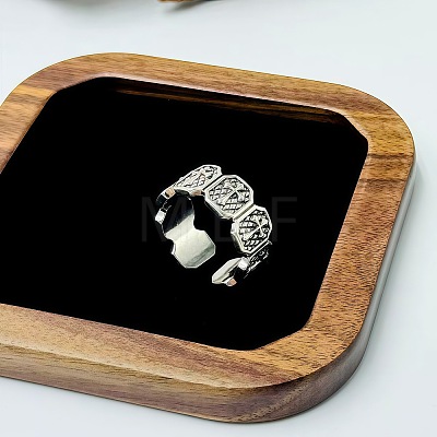 Alloy Cuff Open Rings for Men WG2CC32-01-1