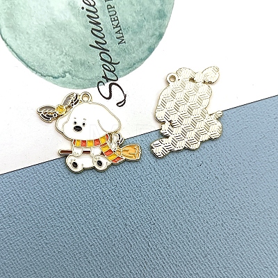 Alloy Enamel Pendants PW-WG65224-03-1