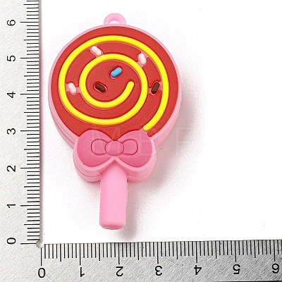 Candy Shape PVC Pendants FIND-E045-01A-1