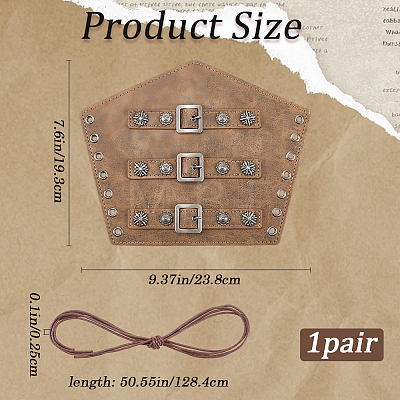 Adjustable Imitation Leather Cord Bracelet AJEW-WH0010-51A-1