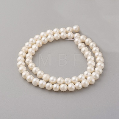 Natural Cultured Freshwater Pearl Beads Strands PEAR-G007-20-1