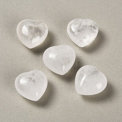 Natural Quartz Crystal Heart Love Stone GG-CBAA0EE-03-23-1