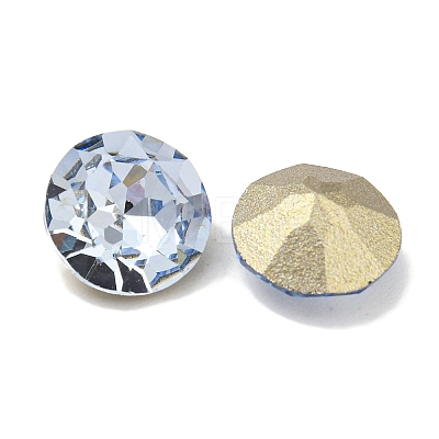 Glass Rhinestone Cabochons RGLA-L029-13A-211-1