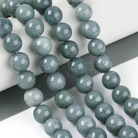 Natural Jadeite Beads Strands G-N353-07D-01-1