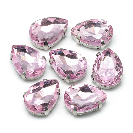 Sew on Rhinestone RGLA-T035-10x14mm-03-1