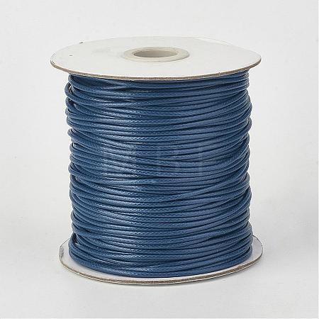 Eco-Friendly Korean Waxed Polyester Cord YC-P002-1mm-1140-1