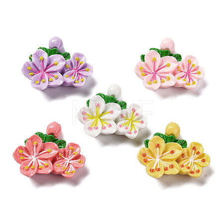 Opaque Resin Cabochons RESI-R455-01J-1