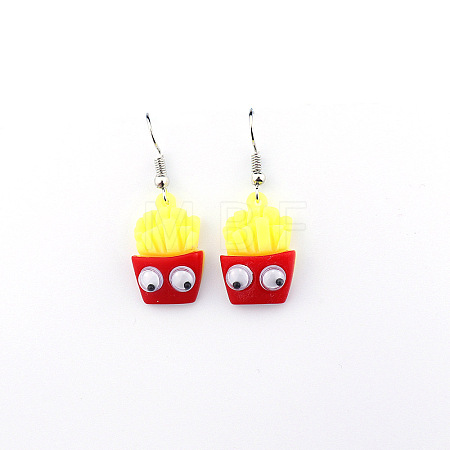 Dessert Resin Dangle Earrings FS-WGC540C-01-1