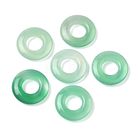 Natural Agate Pendants G-L646-02-1