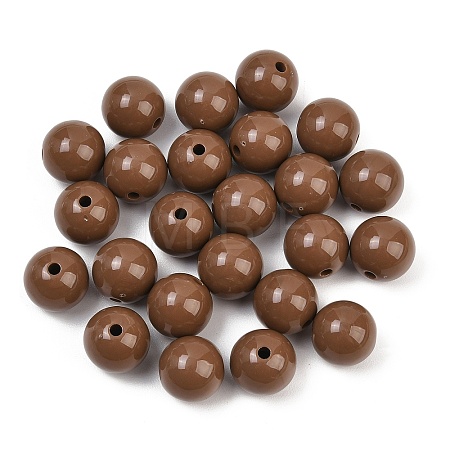 Opaque Acrylic Beads X-MACR-S370-C16mm-A17-1