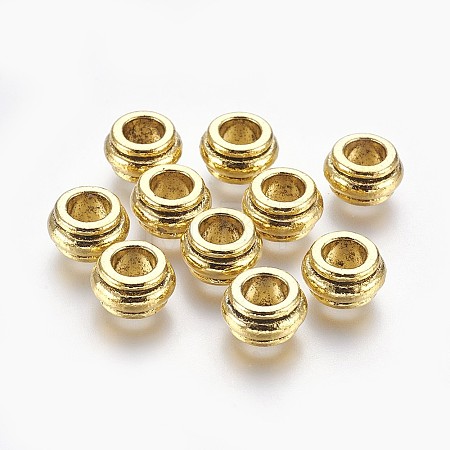 Tibetan Style Alloy Beads X-TIBEB-A10319-AG-LF-1
