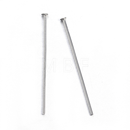 Non-Tarnish 304 Stainless Steel Flat Head Pins STAS-L238-006H-P-1