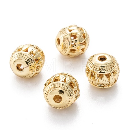 Alloy Hollow Beads X1-PALLOY-P238-05G-RS-1
