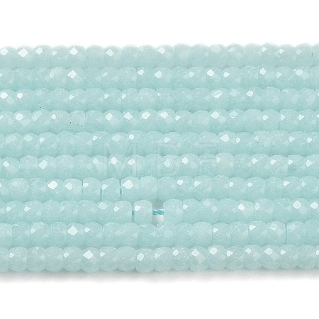 Synthetic Luminous Stone Beads Strands G-C086-01A-01-1