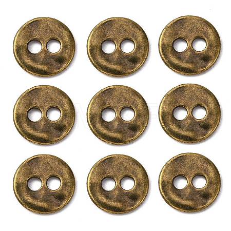 Tibetan Style Buttons LS-TIBE-R178-AG-LF-1