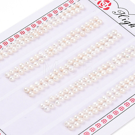 Grade 3A Natural Cultured Freshwater Pearl Beads PEAR-N018-3A-2530A-1