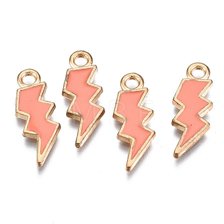 Alloy Enamel Pendants ENAM-N054-025M-1