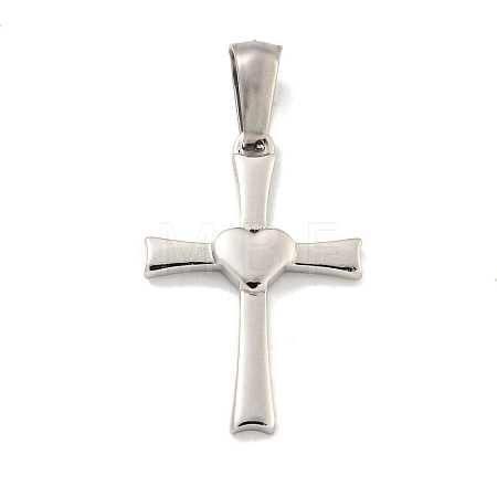 Non-Tarnish 304 Stainless Steel Pendants STAS-C102-14P-1