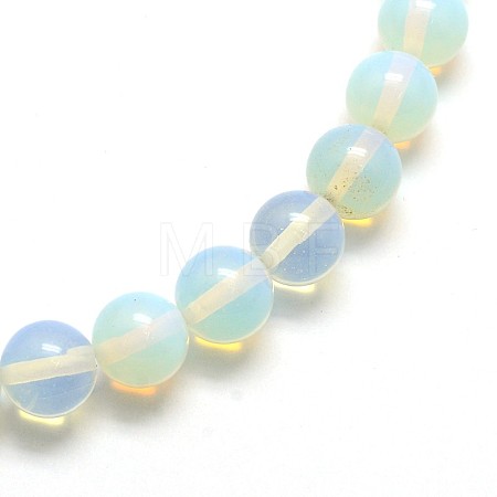 Opal Round Beads Strands G-O047-08-10mm-1