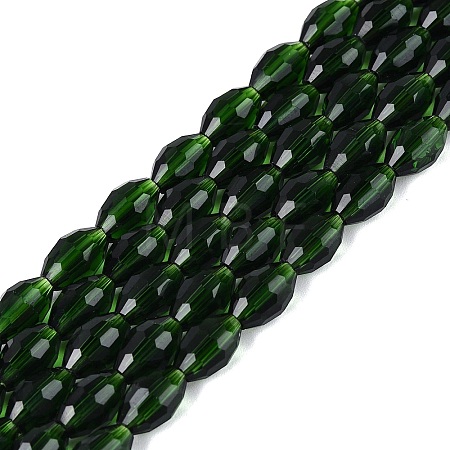 Transparent Glass Beads Strands GLAA-N071-01A-A16-1