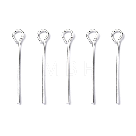 Silver Color Plated Iron Eye Pin X-EPS2.0cm-1