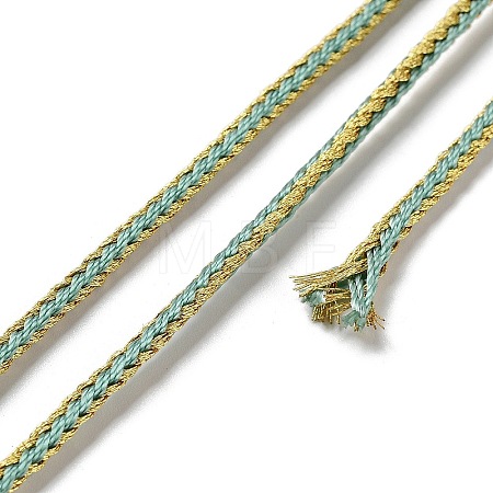 14M Two Tone Polyester Braided Cord OCOR-G015-02A-30-1