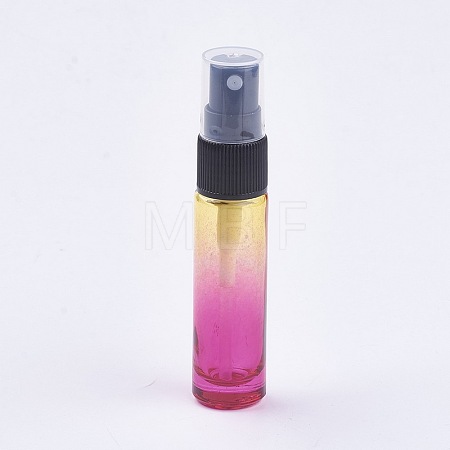 Glass Gradient Color Spray Bottle MRMJ-WH0011-C05-10ml-1