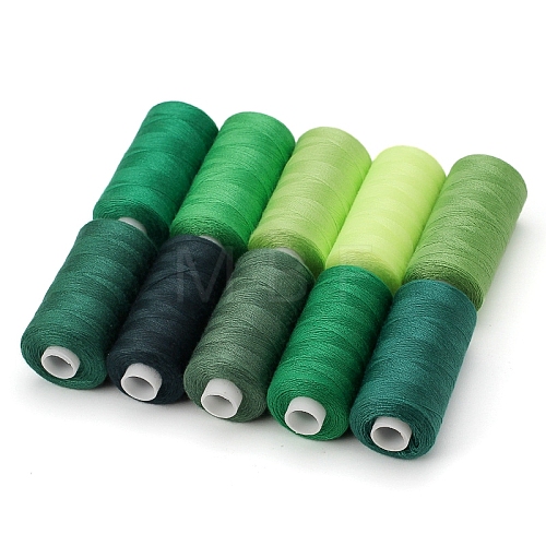 10 Colors Polyester Sewing Thread PW-WG4C286-14-1