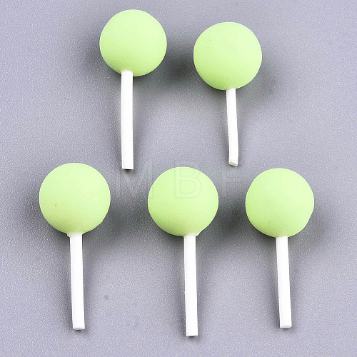 Handmade Polymer Clay 3D Lollipop Embellishments CLAY-T016-82D-1