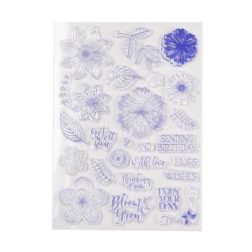 Plastic Stamps DIY-F053-01E-1