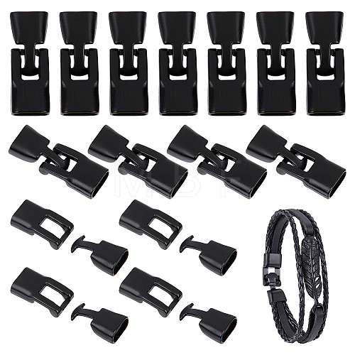 20 Sets Alloy Snap Lock Clasps FIND-AR0003-21-1