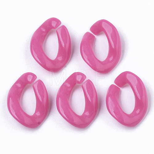 Opaque Acrylic Linking Rings SACR-R248-01B-1