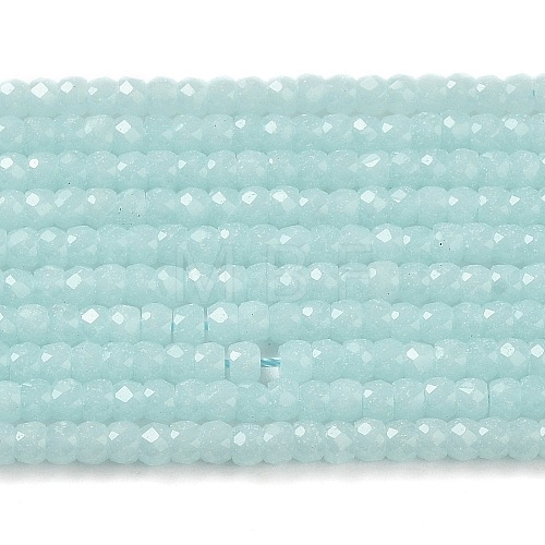 Synthetic Luminous Stone Beads Strands G-C086-01A-01-1