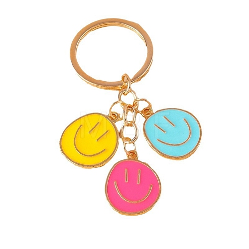 Alloy and Enamel Keychains PW-WG95341-02-1