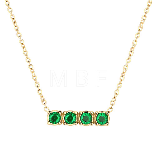 Colorful Gemstones Necklaces EB3362-2-1