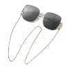 304 Stainless Steel Curb Chain for Eyeglasses AJEW-EH00411-01-2