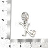 Brass European Dangle Charms KK-Z097-01X-GP-3