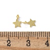 925 Sterling Silver Star Charms STER-M099-04G-3