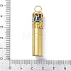 Ion Plating(IP) Openable 304 Stainless Steel Perfume Bottle Pendants STAS-D097-12G-3