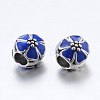 Alloy Enamel European Beads MPDL-T001-02J-2