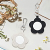 2Pcs 2 Colors PU Leather Pendant Decorations HJEW-CL0001-16A-4