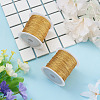 2 Rolls Round PET Metallic Thread MCOR-TADJ0001-01C-01-5