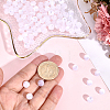 120Pcs Transparent Resin Beads RESI-PA0001-23A-3