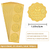 Self Adhesive Gold Foil Embossed Stickers DIY-WH0211-271-2