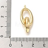 Brass Fold Over Clasps LS-KK-H480-15G-3