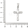 304 Stainless Steel & Glass Pendants STAS-H264-12P-3