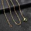 304 Stainless Steel Cable Chain Necklaces X-NJEW-E026-04G-B-4