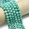 Natural Malaysia Jade Beads Strands G-L645-A01-8mm-19-3